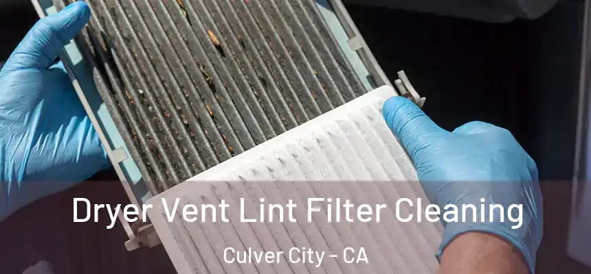 Dryer Vent Lint Filter Cleaning Culver City - CA